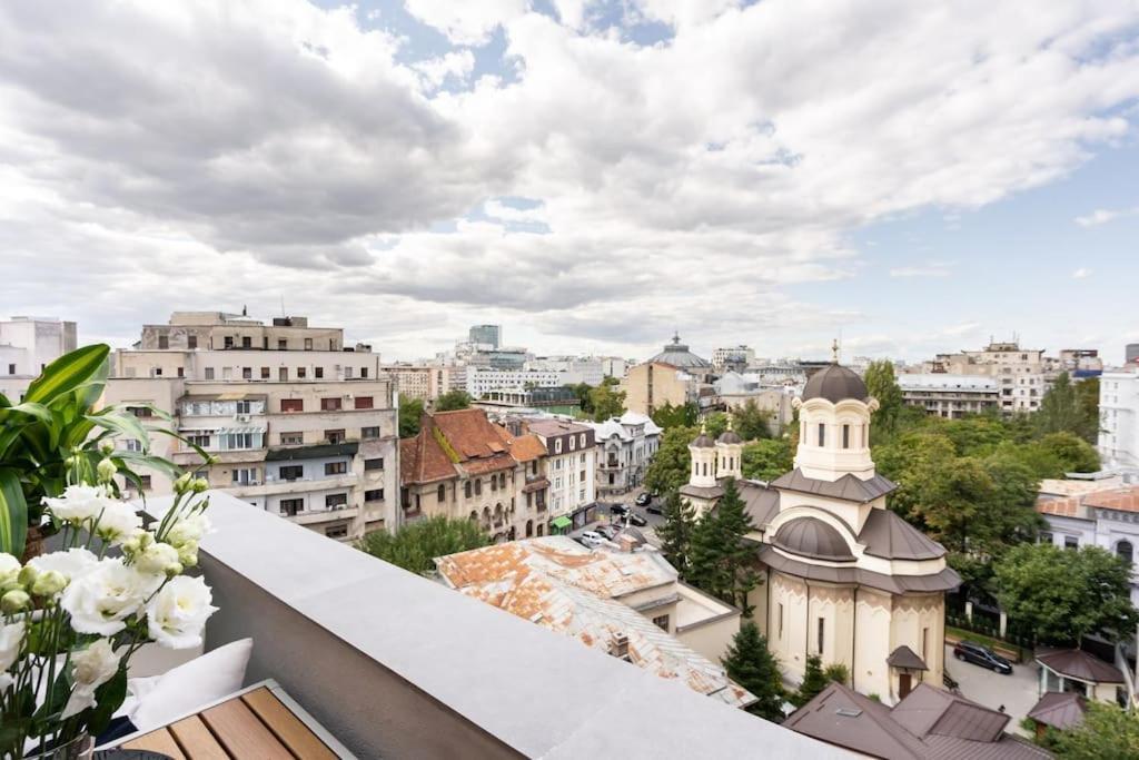 Апартаменты Stunning Views 2Br Midtown Flat - Charming Balcony Бухарест Экстерьер фото